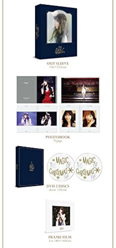 TAEYEON「The Magic of Christmas Time」DVD Amazon.co.jp: TAEYEON SPECIAL LIVE [The Magic of Christmas